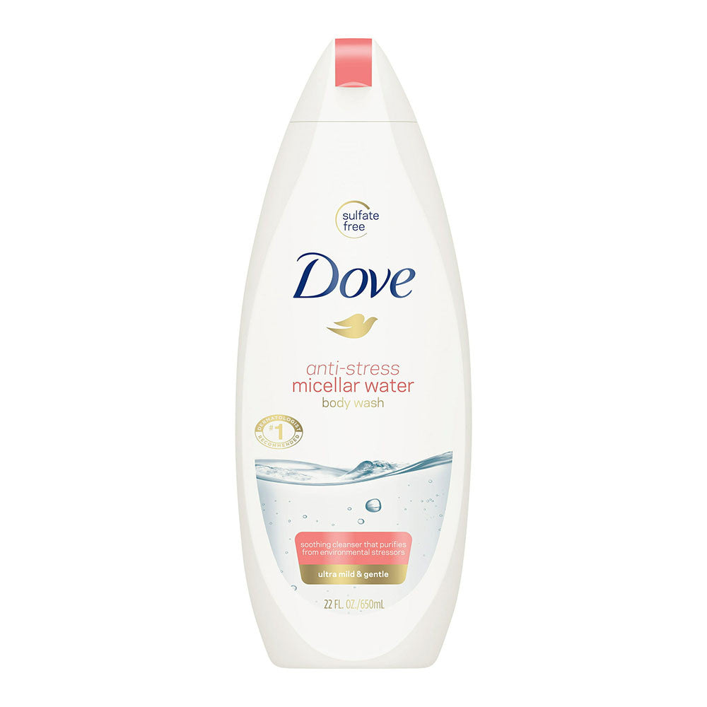Dove Micellar Anti Stress Body Wash, 22 Oz
